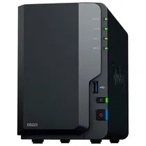 Servidor Nas Storage Synology Diskstation DS223 RTD1619B Preto