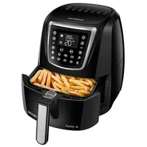 Fritadeira Elétrica Air Fryer Mondial FAMILY-4L-Digital AFN-40-Di - 1500W - 4L - 220V - Preto