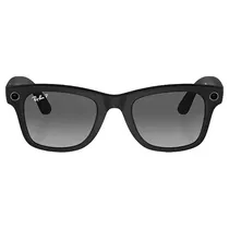 Óculos de Sol Ray-Ban Meta Wayfarer RW4006 Wifi Meta Ia 32GB - Preto Fosco Lente Grafite