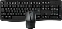 Teclado e Mouse Sem Fio Rapoo X1800 Pro Black (Inglês)