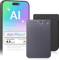 Grabadora de Voz Plaud Note Ai c/Chatgpt Graba/Transcribe/Resume 64GB Blue