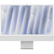 Apple Imac (Late 2024) 24" 4.5K Nano Glass M4 256 GB MD3H4LL/A - Prata