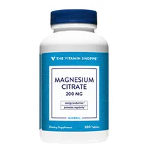 The Vitamin Citrato de Magnesio 200 MG 300 Cápsulas