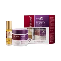 Kit Karseell Maca Power Purple Hair Mask + Essence Oil (500+50ML) (038