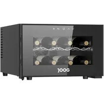 Refrigerador de Vinho Joog Wine Cooler JWCO-23A / para 8 Garrafas / Bivolt - Preto