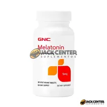 Melatonina 5MG GNC 60 Tablets Vegetariano