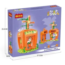 Bloco Cogo Fruit Series Blocks 260PEÇAS