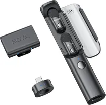 Microfone Sem Fio Boya Magic - 03 USB-C - Preto