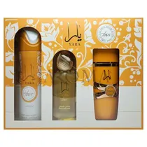 Kit Perfume Lattafa Yara Tous Feminino 3PCS