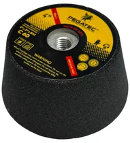 Maq. Rebolo Copo Conico 4"×2"×M14 C60 Marmore-Granito
