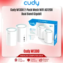 Roteador Cudy M1300 AC1200 Wifi Mesh Gigabit Roaming (2-Pack)