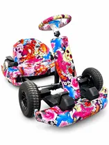 Kart Elétrico Infantil – Estampado Colorido