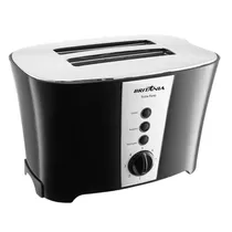 Torradeira Britânia Tosta Pane Preto 850W 220V