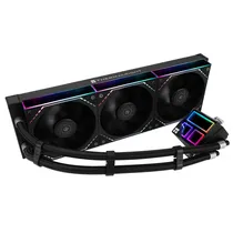 Water Cooler Cpu Thermalright Frozen Infinity 360 Black TL-M12 Liquid, Argb, Preto, 360MM, Intel 115X/ 1200/ 1700/ 1851/ 2011/ 2066, AMD AM4/ AM5