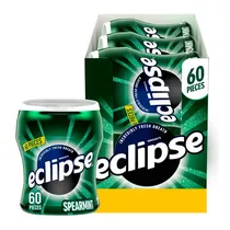 Chiclete Wrigleys Eclipse Spearmint Caixa 6X60 Unidades