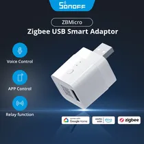 Adaptador Smart Sonoff Zbmicro Zigbee/USB/Alexa/Google