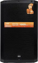 Caixa de Som Ativa 15" 1000W Bluetooth Bivolt - BLG MA-15