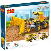 Cogo Bloques Cogo Creative Player Tractor 220PCS Plastico 6+ AÑos Multicolor