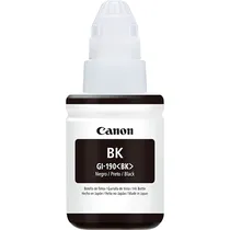 Frasco de Tinta Canon GI-190 para Impressoras Canon Pixma - Preto 135ML