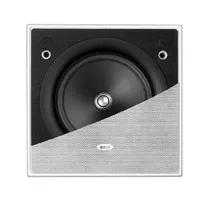 Caixa de Som Embutir Gesso Kef CI160 Slim c/Caixa Branco
