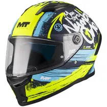 Capacete MT Helmets Stinger 2 Rocket C3 - Fechado - Tamanho M - Matt
