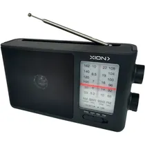 Rádio Portátil Xion XI-RA5 AM/FM 220V - Preto