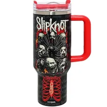 Weedoo Vaso Termico Slipknot c/Pajita 1.2L Black/Red