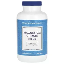 The Vitamin Shoppe Magnesium Citrate 200 MG 300 Tablets