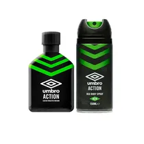 Perfume Masculino Umbro Action Edt 100 ML+Deo 150ML Set