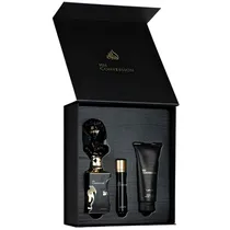 Kit Perfume Masculino Lattafa His Confession 100ML Gift Set Edp Masculino