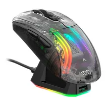 Mouse Attack Shark X2PRO 3D RGB Wired+2.4G+BT BLK