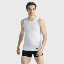 Camisilla Adidas Pack Masc 2PC Blanco