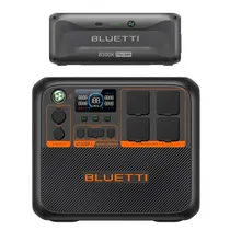 Estação de Energia AC200PL + Bateria Extra B300K Bluetti 220V - Preto