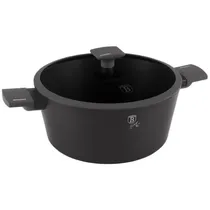Panela Berlinger Haus Antiaderente com Tampa Preta 28CM
