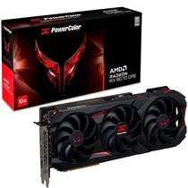 Placa de Vídeo Powercolor Red Devil AMD Radeon RX 9070 Gre 12GB GDDR6 192-Bit PCI-Exp 5.0 Oc HDMI 2.1B 3X Displayport 2.1A RX9070GRE 12G-e/Oc Preto