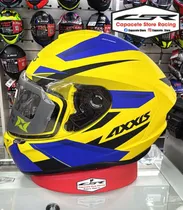 Axxis Casco Ronin A2 Boca Yelow Blue Matt