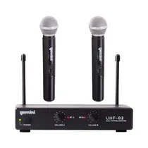 Microfone Gemini Uhf 02M (Mao Duplo) (67359)