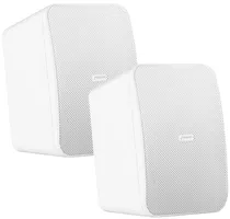 Caixa de Som Acústica Frahm CS 5" 80W Branca Outdoor (1 Par)