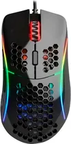 Mouse Gamer Glorious Model D RGB - Glossy Black (com Cabo) (Caixa Feia)