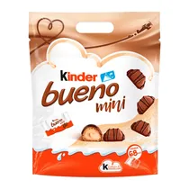 Chocolate Kinder Bueno Mini 68 Unidades Pacote 400G