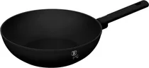 Frigideira Wok Berlinger Haus Matte Black Collection 28CM - BH-8180