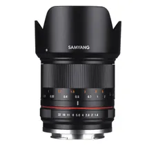 Lente Samyang Fuji MF CSC 21MM F/1.4 X-Mount Aps-C