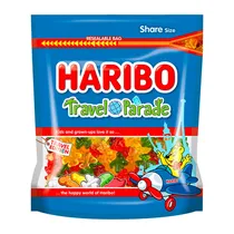 Bala Gelatina Alemã Haribo Travel Pacote 220G