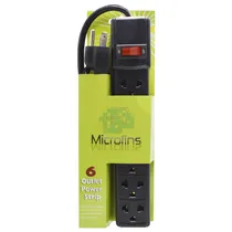 Filtro de Linea Microfins 1MT 6 Tomas (NB0147) Americano