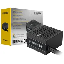 Fonte 850W Gamdias Helios M2-850B 80P Silver-Black M2-850B ATX3.1 PCI-Exp 5.1