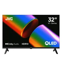 TV 32" Smart LED JVC32KM1584 - Qled/4K/Googletv