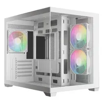 Gabinete Gamdias Aura GC10M V2 Argb Micro-ATX Whit White