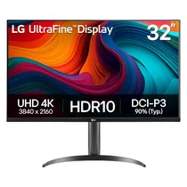 Monitor LG Ultrafine 32UR550K-B Ultra HD 60HZ HDMI DP - Preto