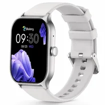 Relógio Blulory RS5 (2026) com GPS/Bluetooth - Prata