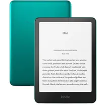 Leitor de Livro Eletrónico Amazon Kindle Paperwhite de 6.8" 32GB Signature 2024 - Mettallic Jade